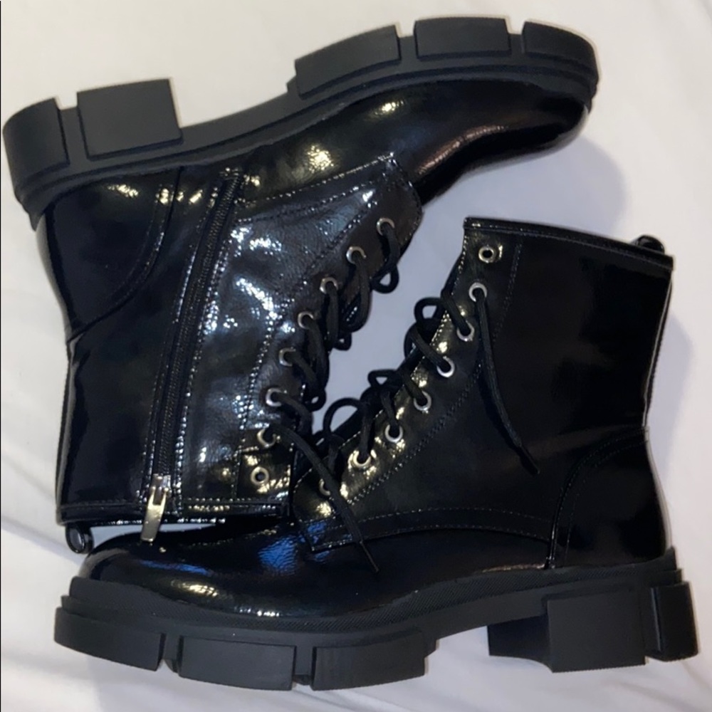 Nine West Combat Boots